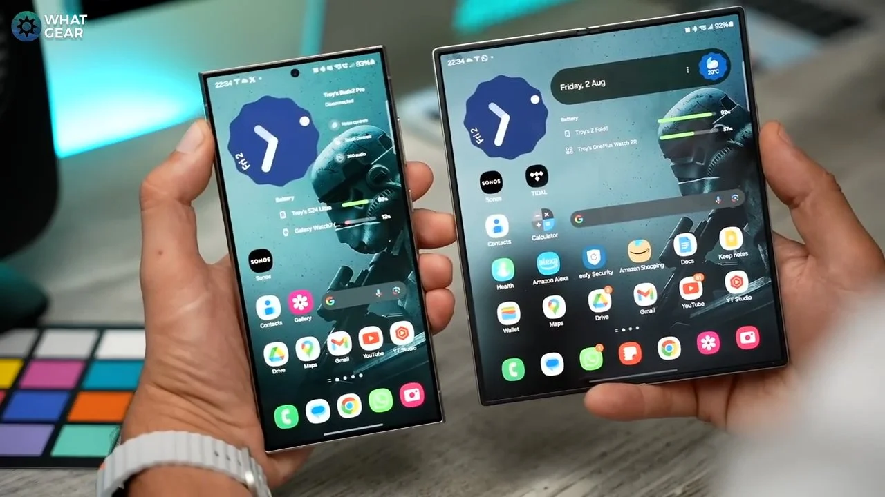 galaxy zfold6 （ほぼs24） Galaxy Z Fold 6 vs Galaxy S24 Ultra - There's A Clear Winner